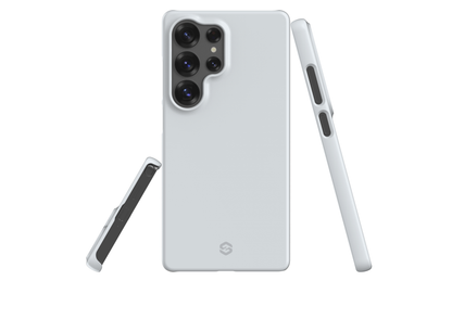 Frosty White Snap Case in Gloss - Samsung Galaxy S25 Series