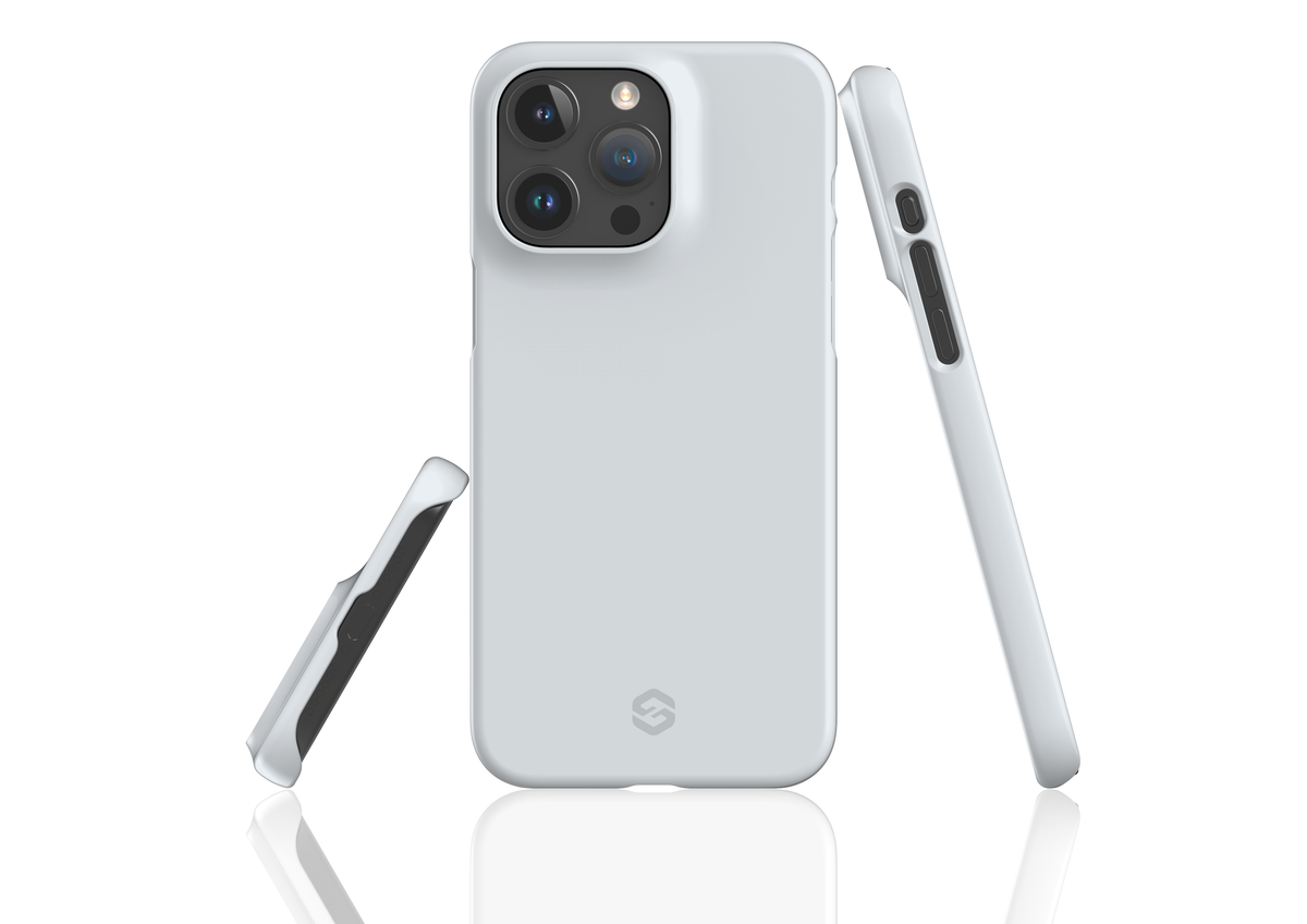 Frosty White Snap Case in Gloss - iPhone 15 Series