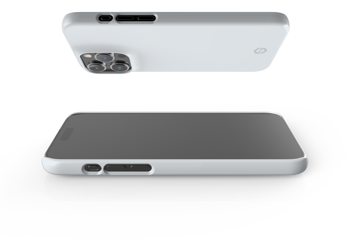Frosty White Snap Case in Gloss - iPhone 15 Series