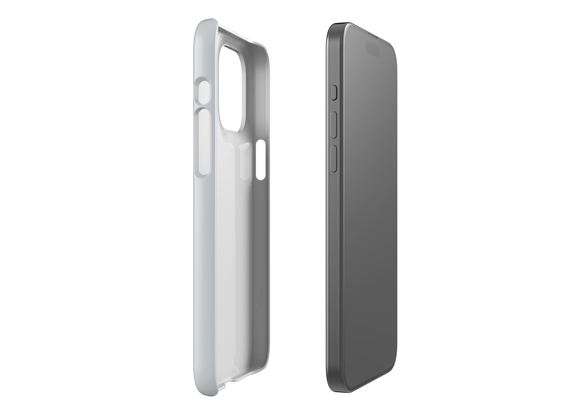 Frosty White Snap Case in Gloss - iPhone 15 Series