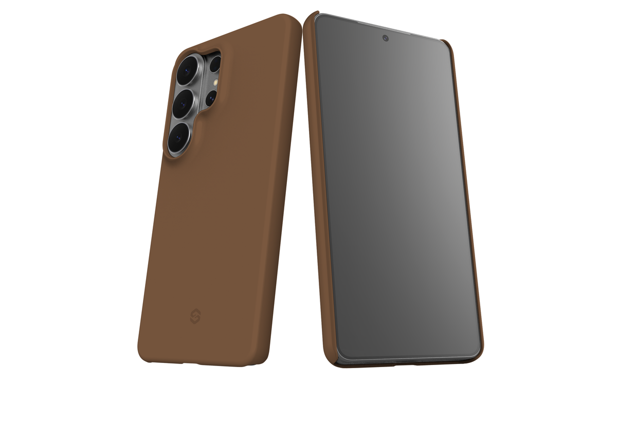 Basic Brown Snap Case in Gloss - Samsung Galaxy S26 Series