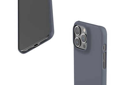 Stormy Grey Snap Case in Gloss - iPhone 15 Series