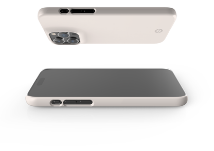 Frosty White Snap Case in Gloss - iPhone 15 Series