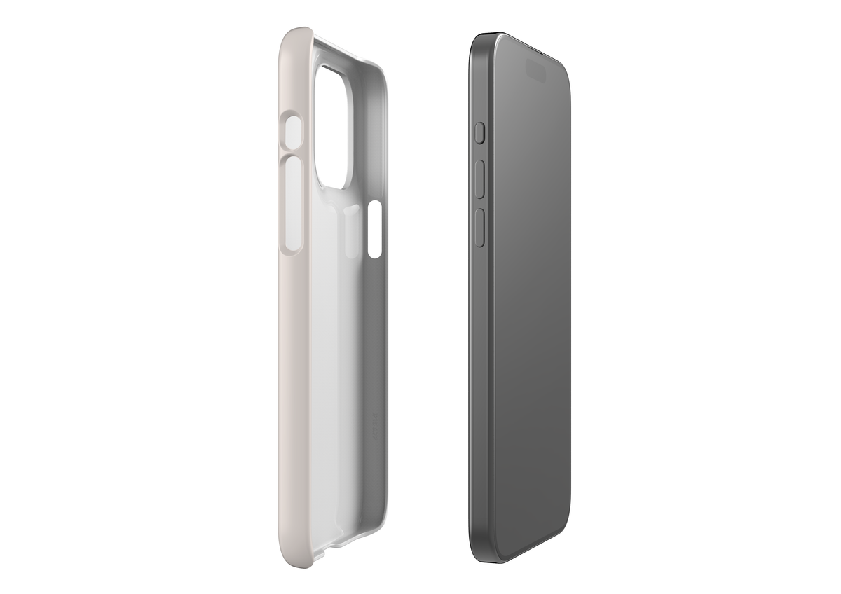 Frosty White Snap Case in Gloss - iPhone 15 Series