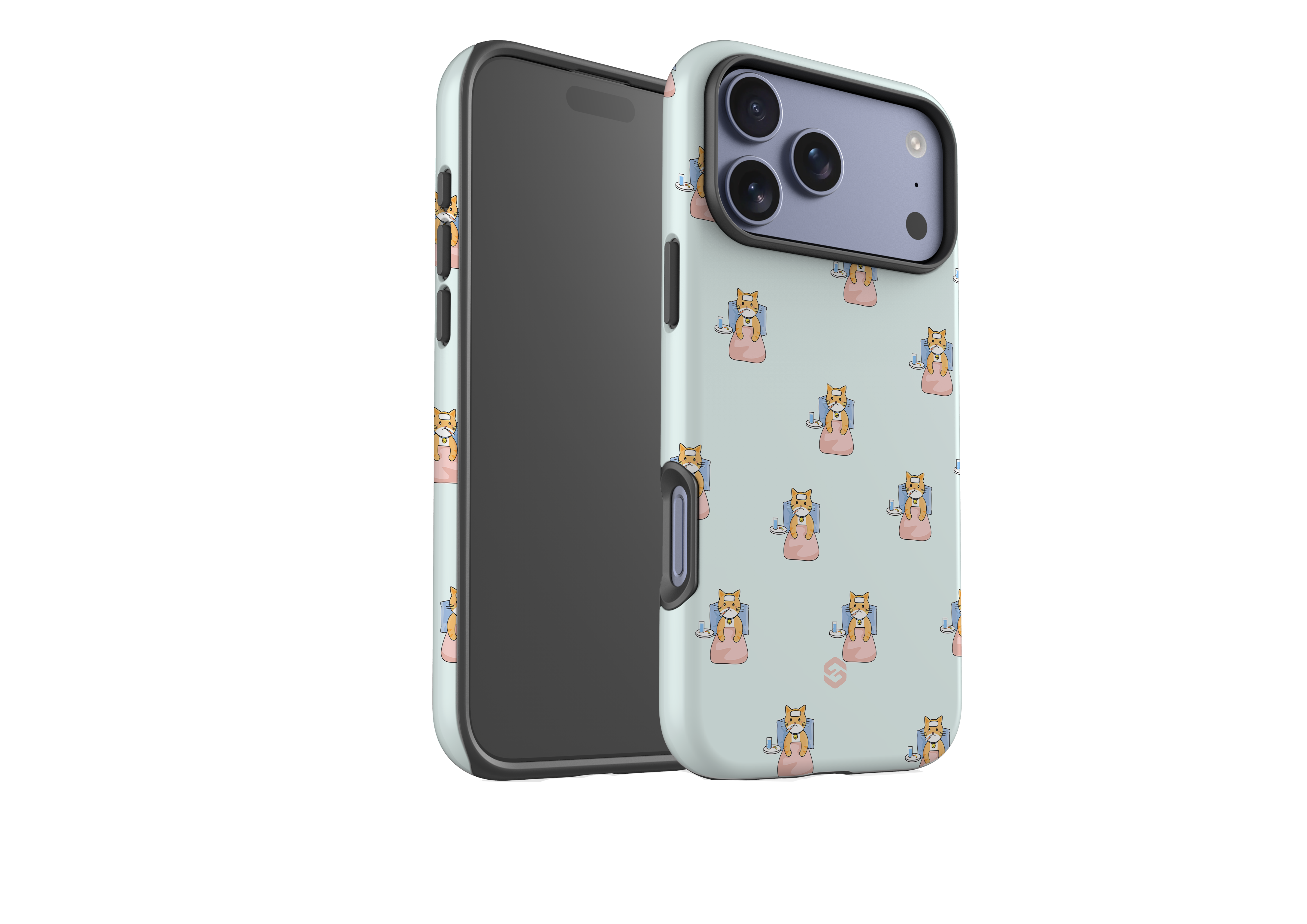 Cozy Cat Case - iPhone 17 Series – Skreed