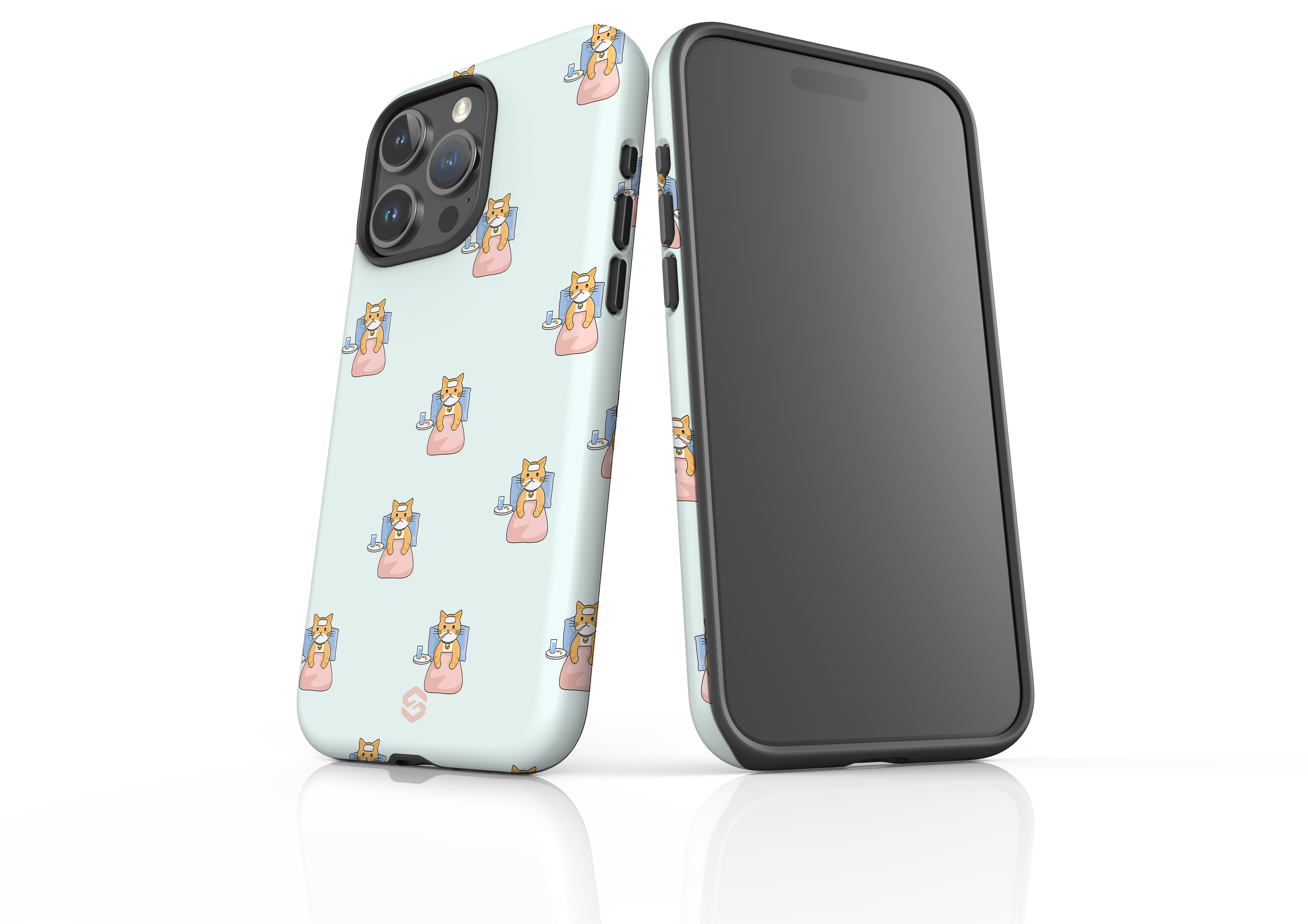 Cozy Cat Case - iPhone 15 Series