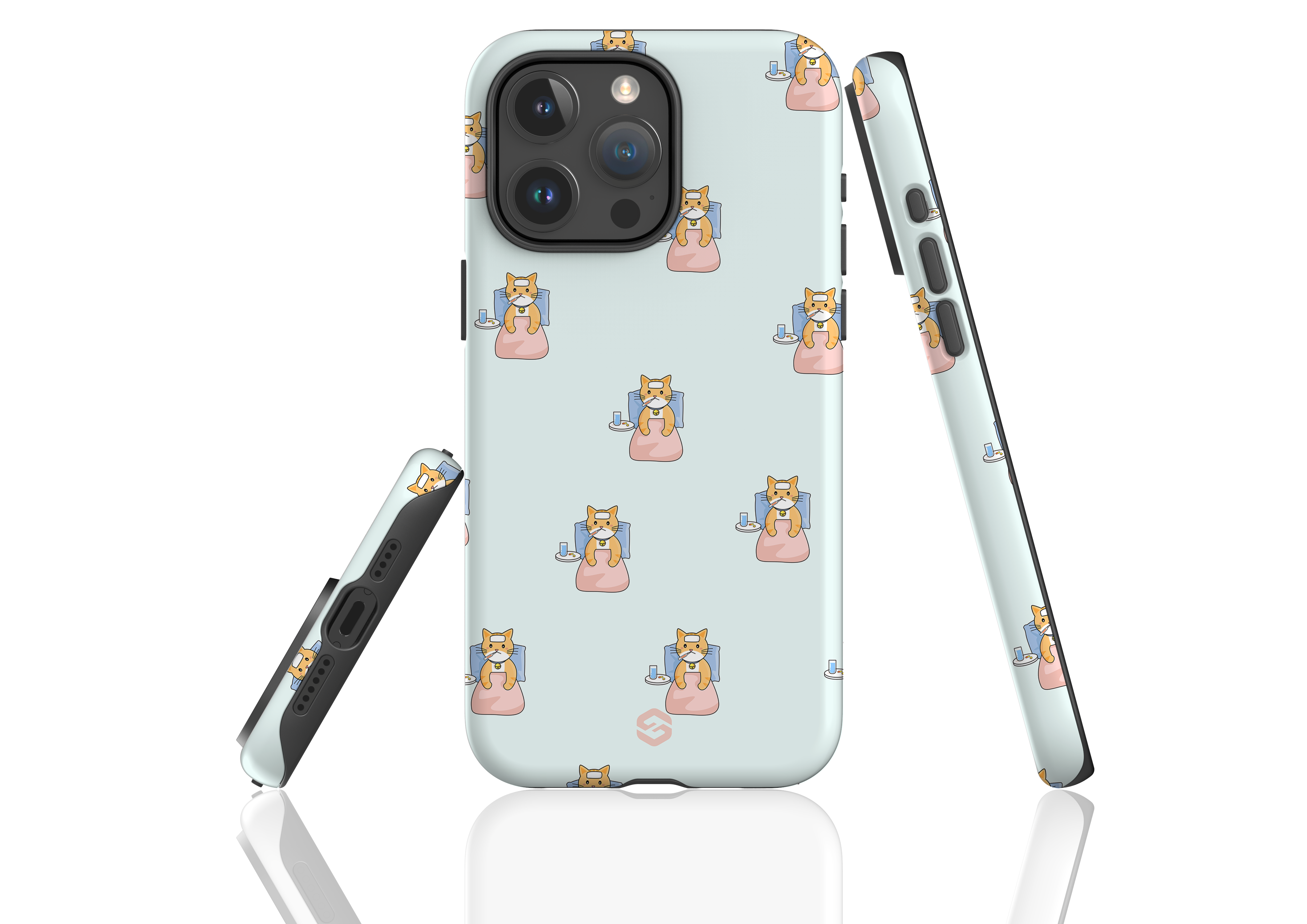 Cozy Cat Case - iPhone 15 Series