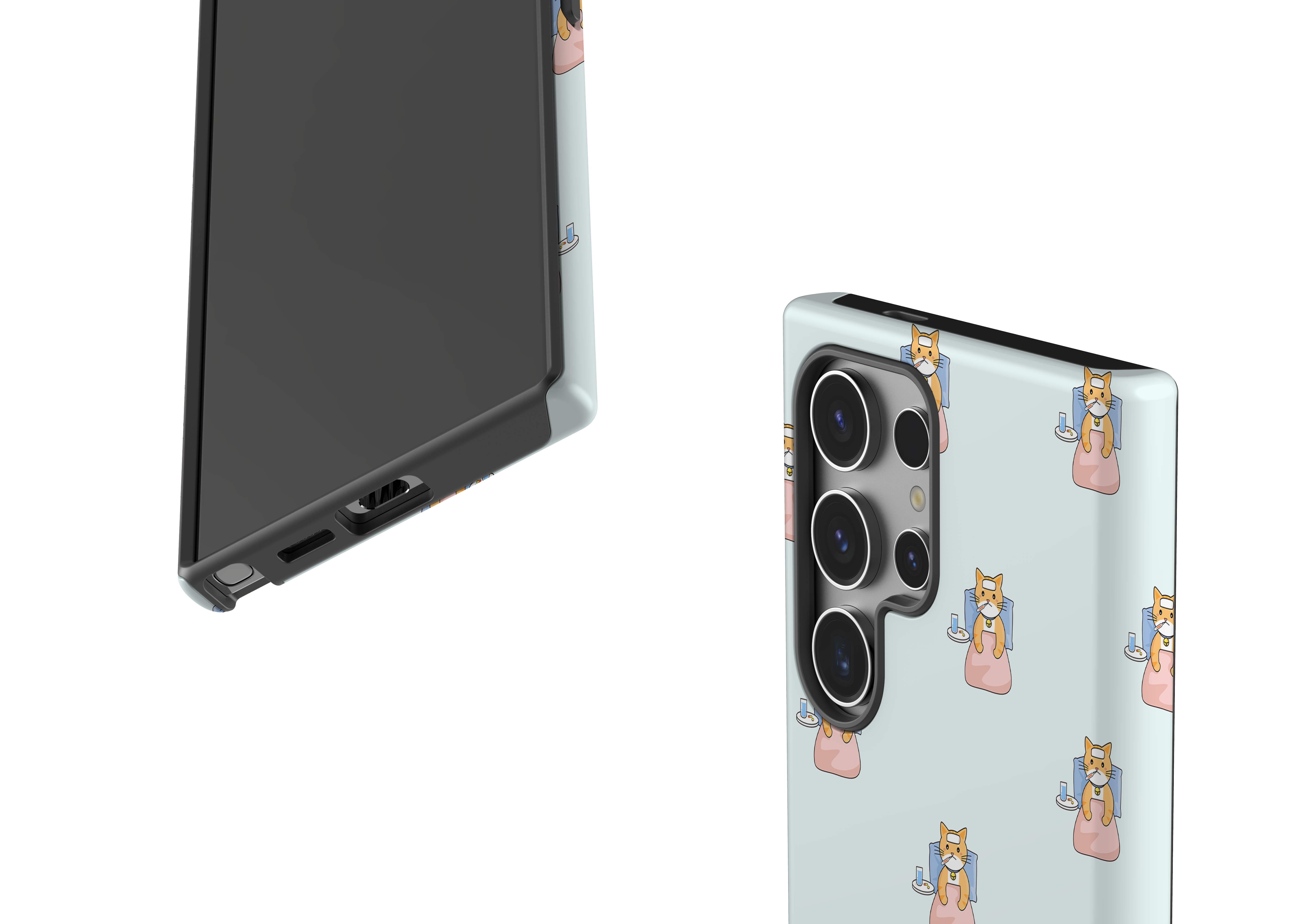 Cozy Cat Case - Samsung Galaxy S24 Series