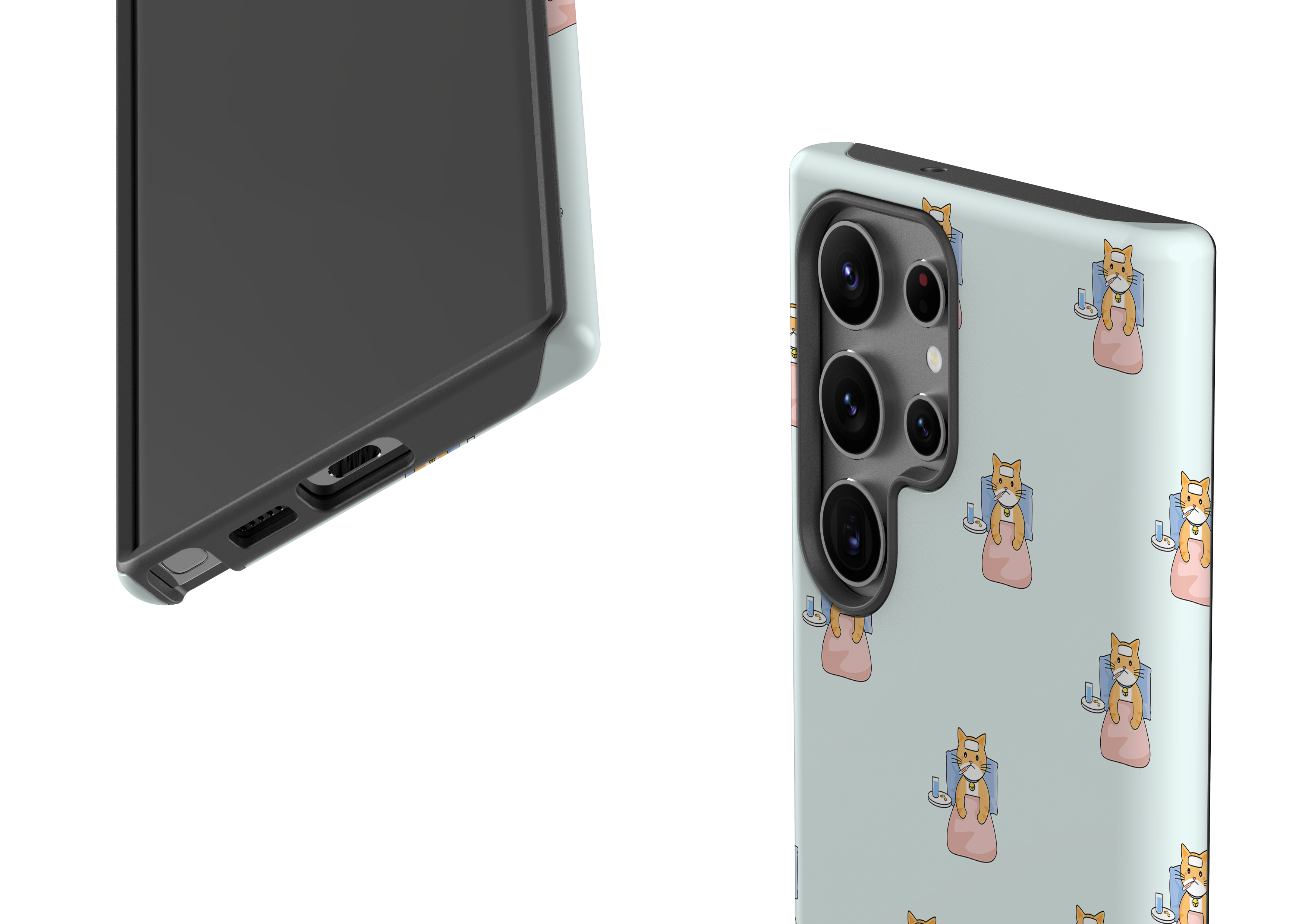 Cozy Cat Case - Samsung Galaxy S23 Series