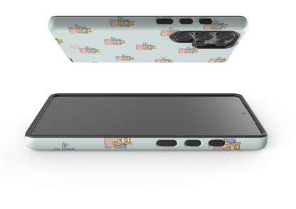 Cozy Cat Case - Samsung Galaxy S25 Series