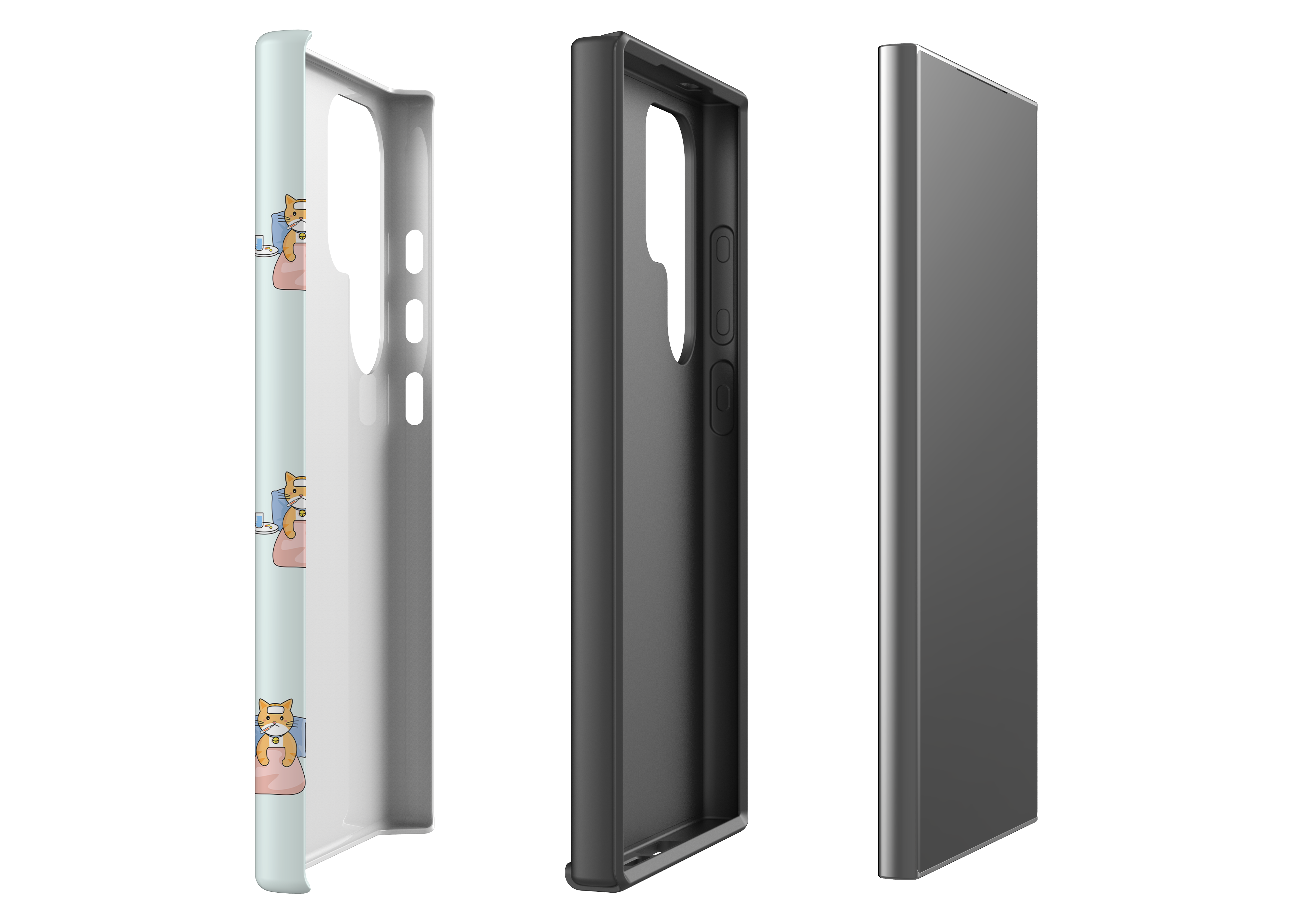 Cozy Cat Case - Samsung Galaxy S24 Series