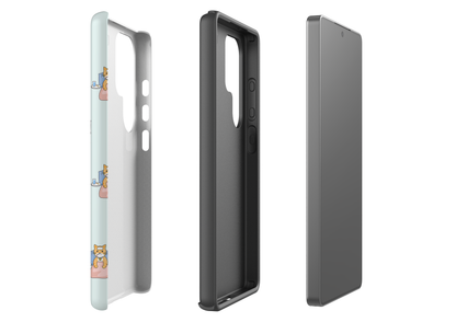 Cozy Cat Case - Samsung Galaxy S25 Series