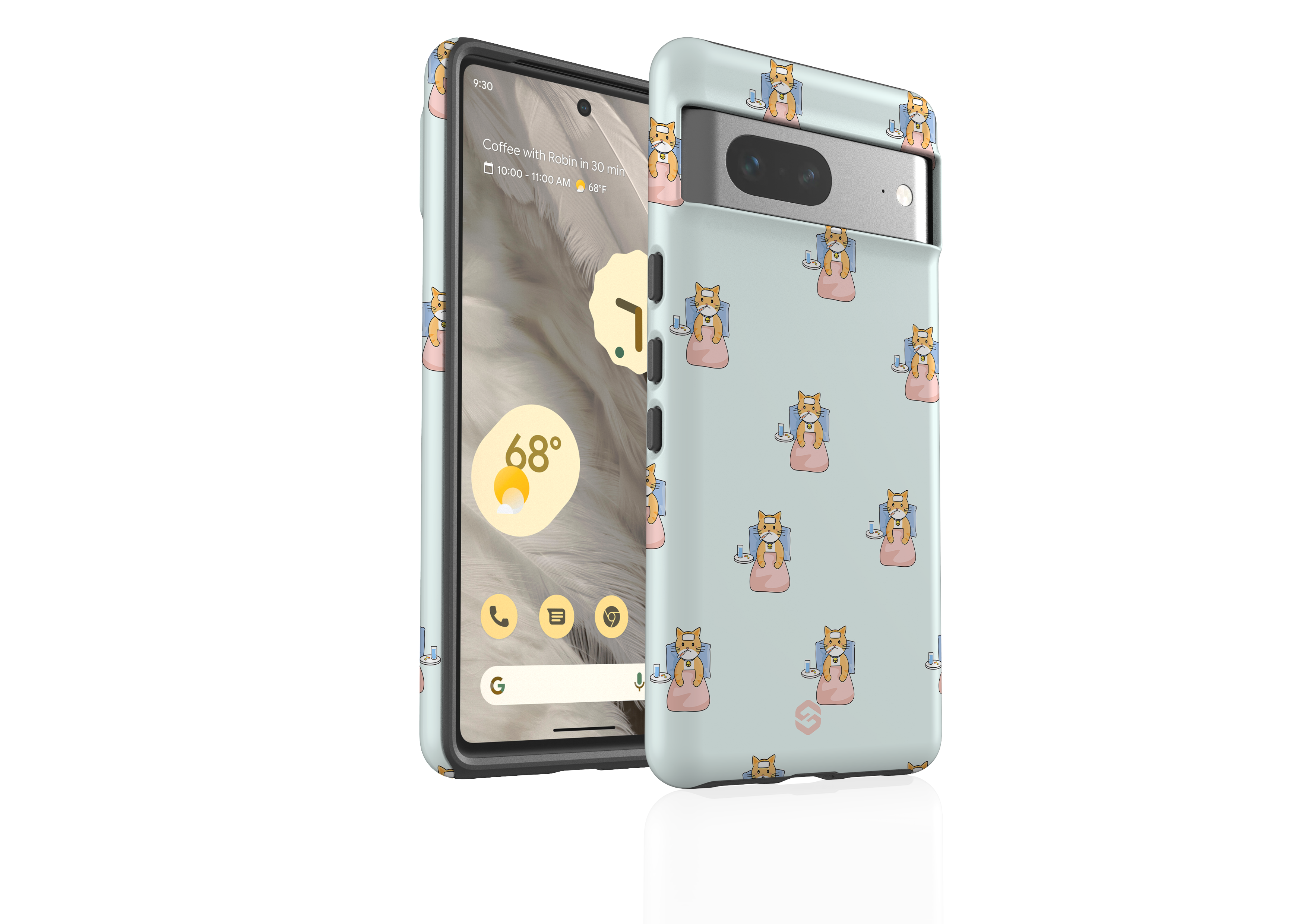 Cozy Cat Case - Google Pixel Series