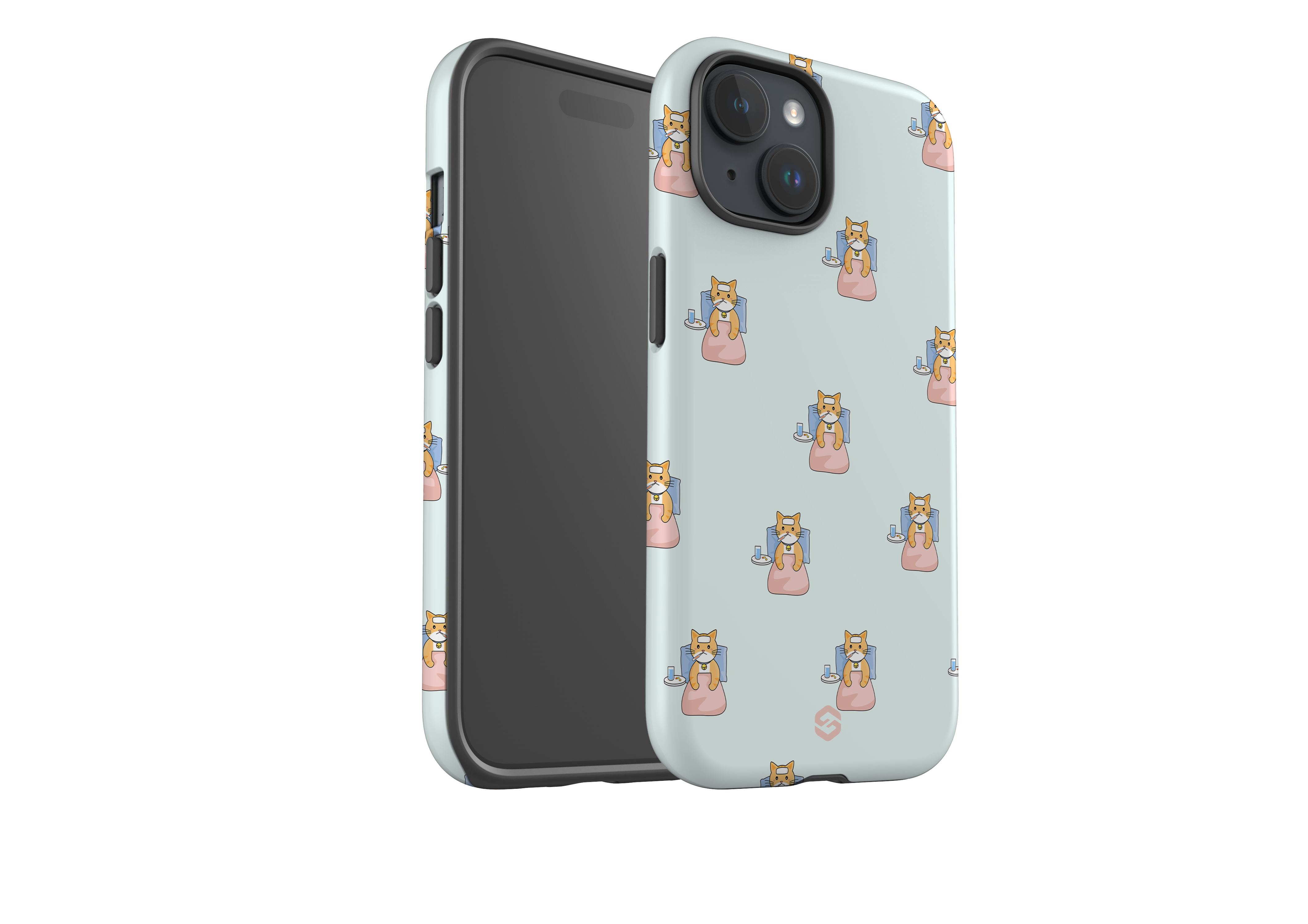 Cozy Cat Case - iPhone 15 Series