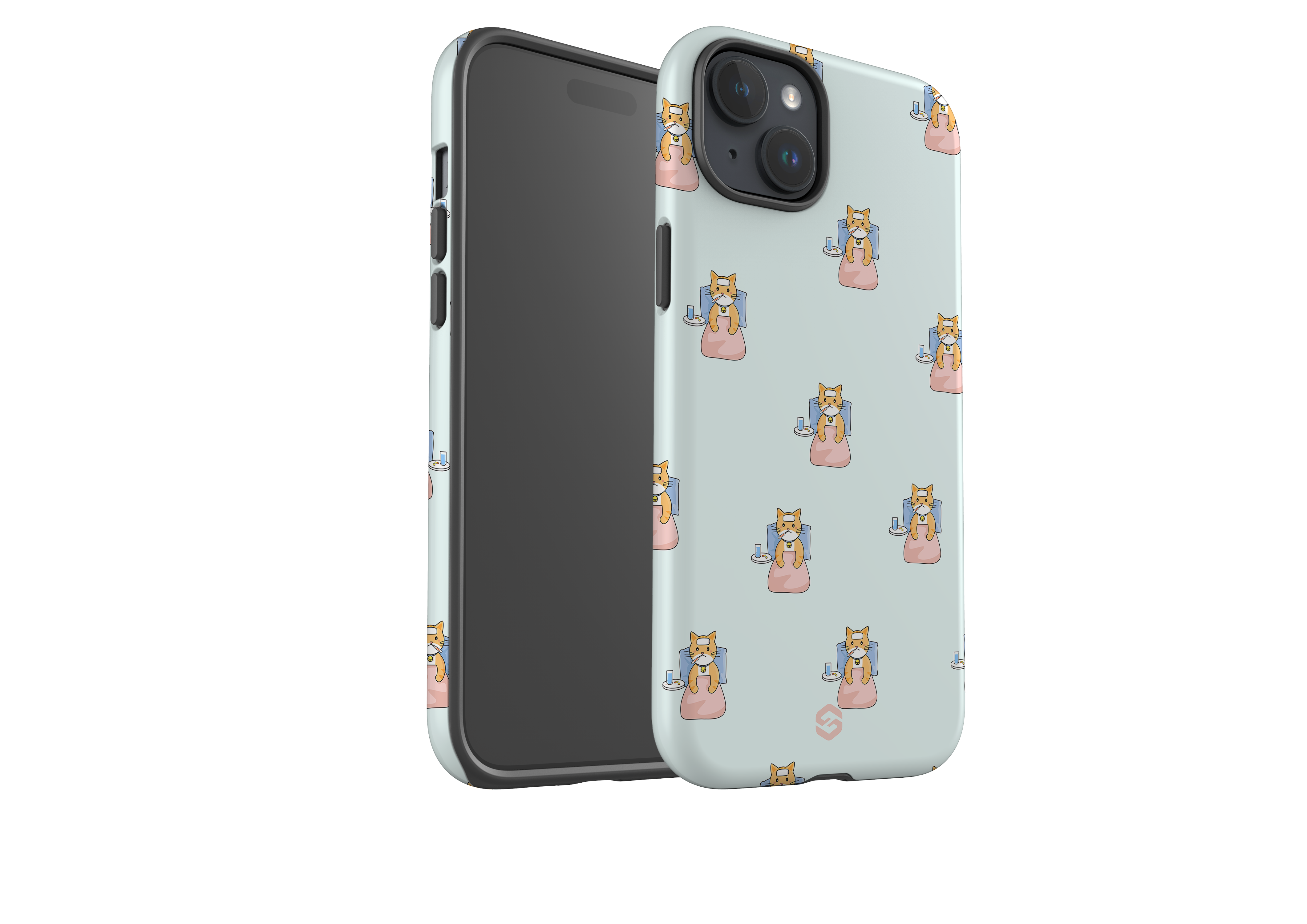 Cozy Cat Case - iPhone 15 Series