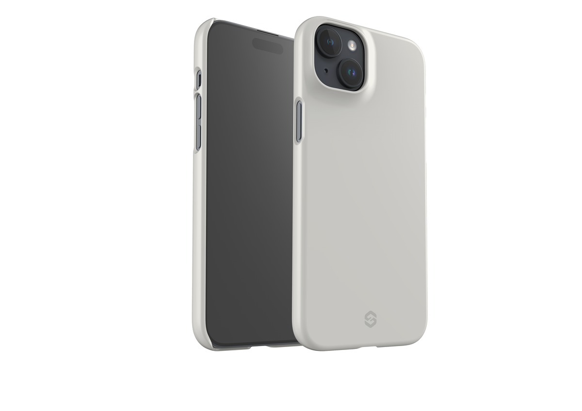 Frosty White Snap Case in Gloss - iPhone 15 Series