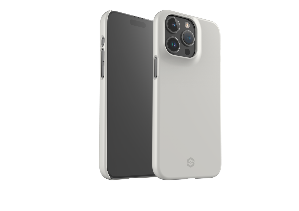 Frosty White Snap Case in Gloss - iPhone 15 Series