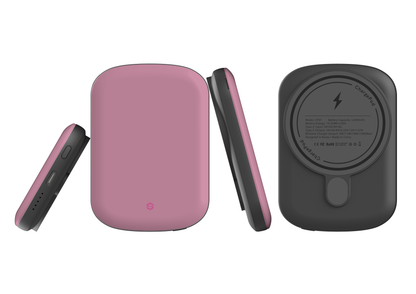 Playful Pink MagSafe Power Bank