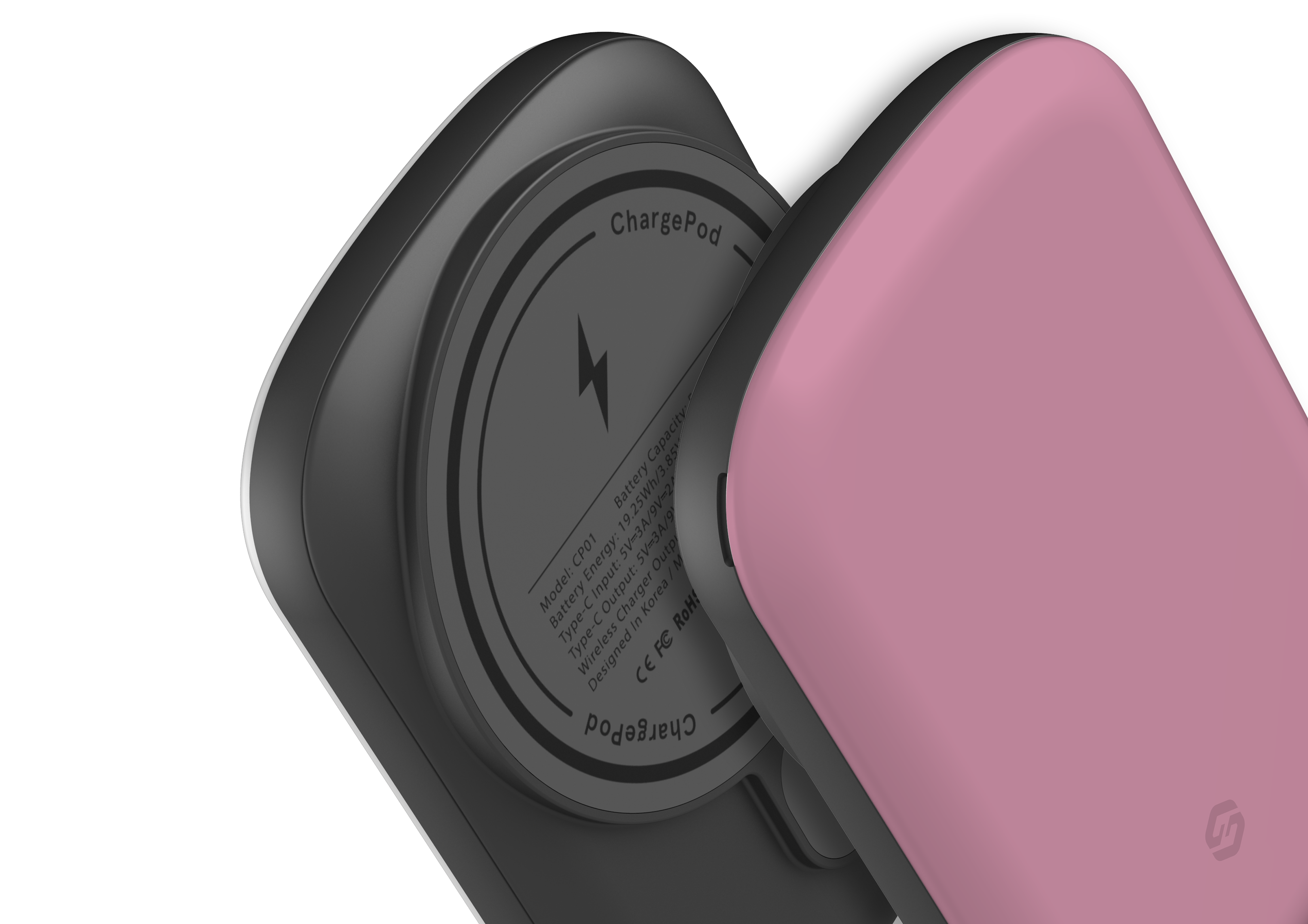 Playful Pink MagSafe Power Bank