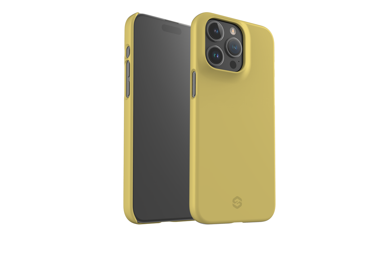 Mellow Yellow Snap Case in Gloss - iPhone 15 Series