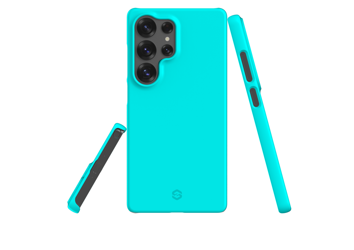 Blissful Blue Snap Case in Gloss - Samsung Galaxy S25 Series