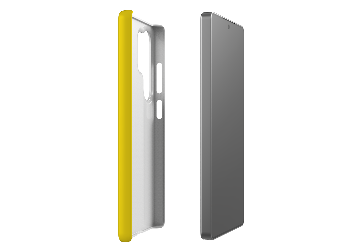 Mellow Yellow Snap Case in Gloss - Samsung Galaxy S25 Series