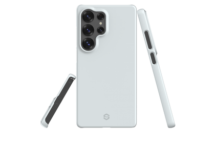 Frosty White Snap Case in Gloss - Samsung Galaxy S25 Series