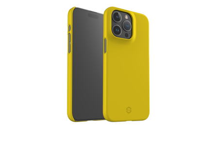 Mellow Yellow Snap Case in Gloss - iPhone 15 Series