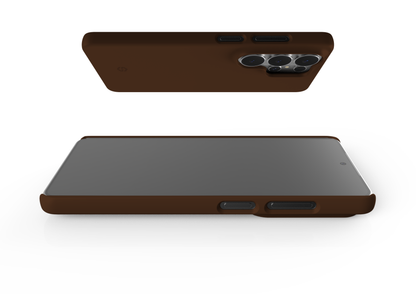 Basic Brown Snap Case in Gloss - Samsung Galaxy S26 Series