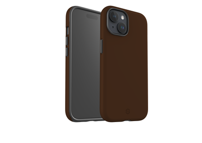 Basic Brown Case - iPhone 15 Series
