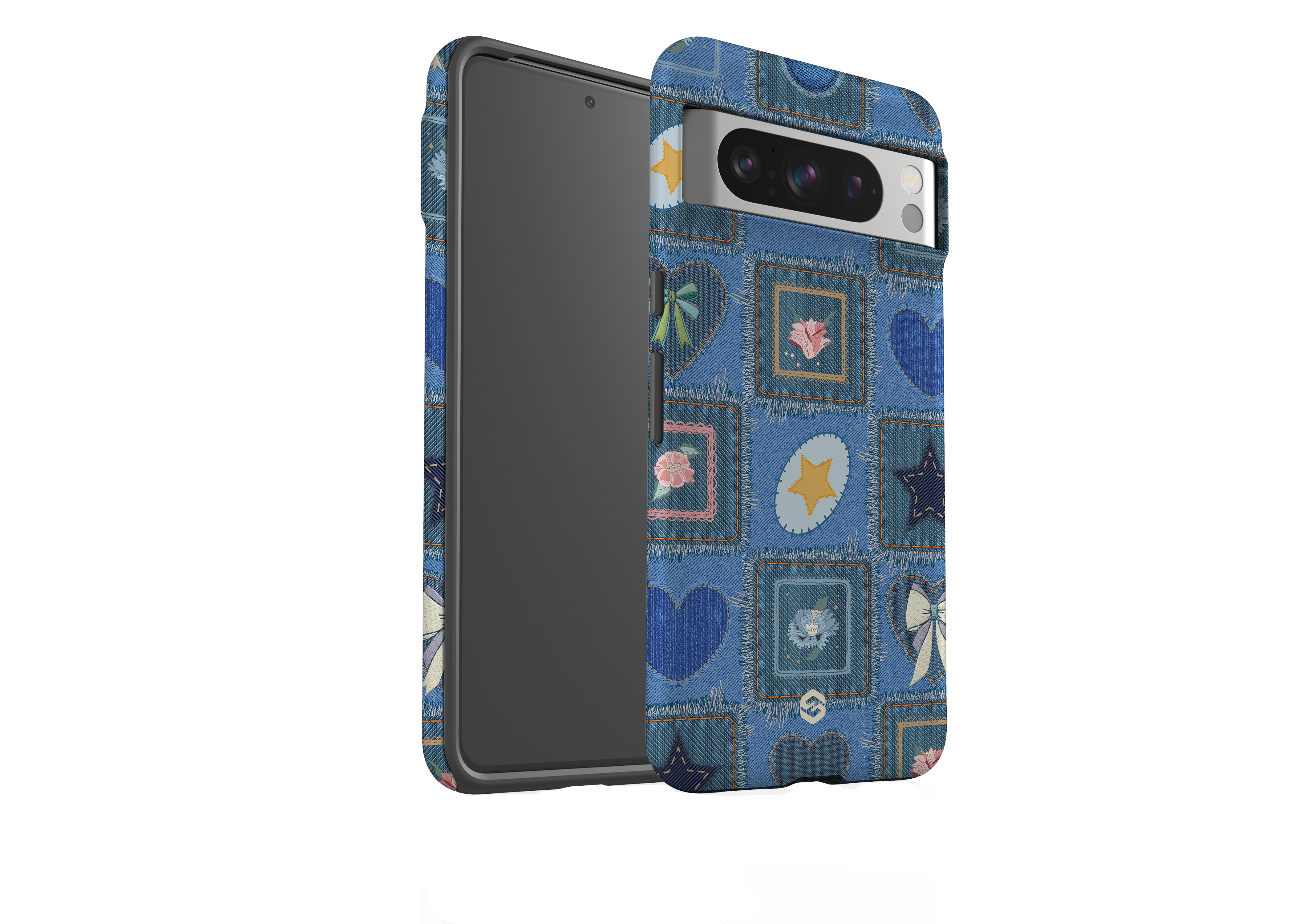 Denim Patchwork Case - Google Pixel Series