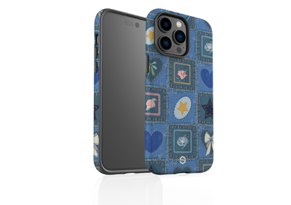 Denim Patchwork Case - iPhone 14 Series
