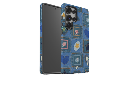 Denim Patchwork Case - Samsung Galaxy S25 Series