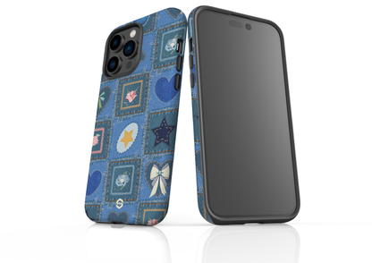 Denim Patchwork Case - iPhone 14 Series
