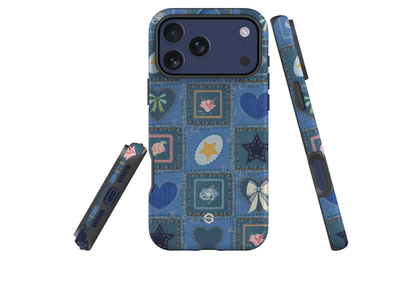 Denim Patchwork Case - iPhone 17 Series
