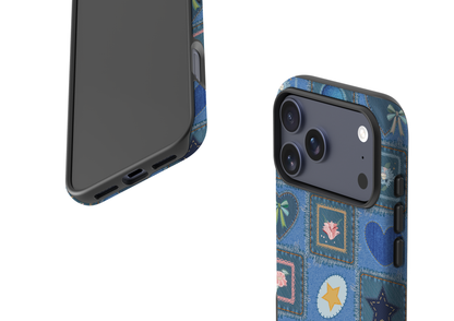 Denim Patchwork Case - iPhone 17 Series