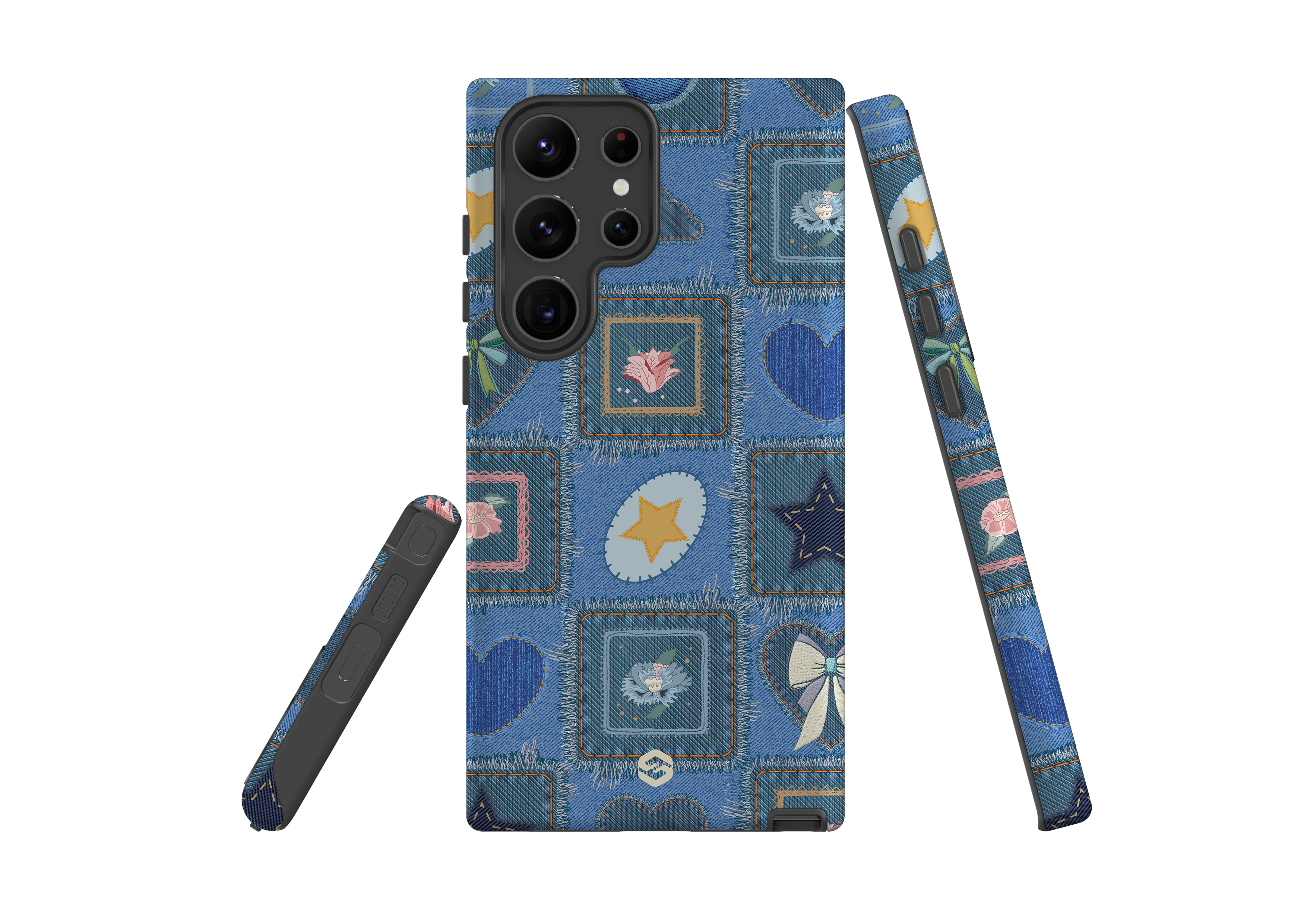 Denim Patchwork Case - Samsung Galaxy S23 Series