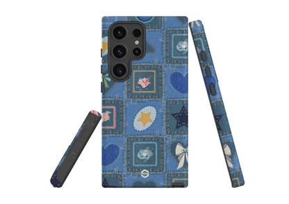 Denim Patchwork Case - Samsung Galaxy S24 Series