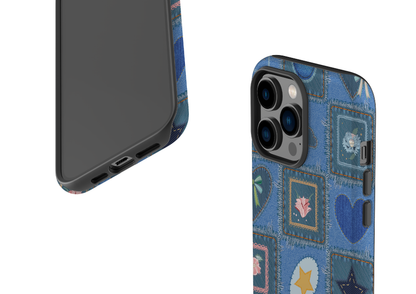 Denim Patchwork Case - iPhone 14 Series
