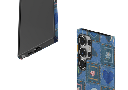 Denim Patchwork Case - Samsung Galaxy S24 Series