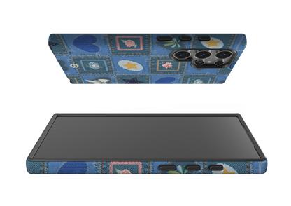 Denim Patchwork Case - Samsung Galaxy S24 Series