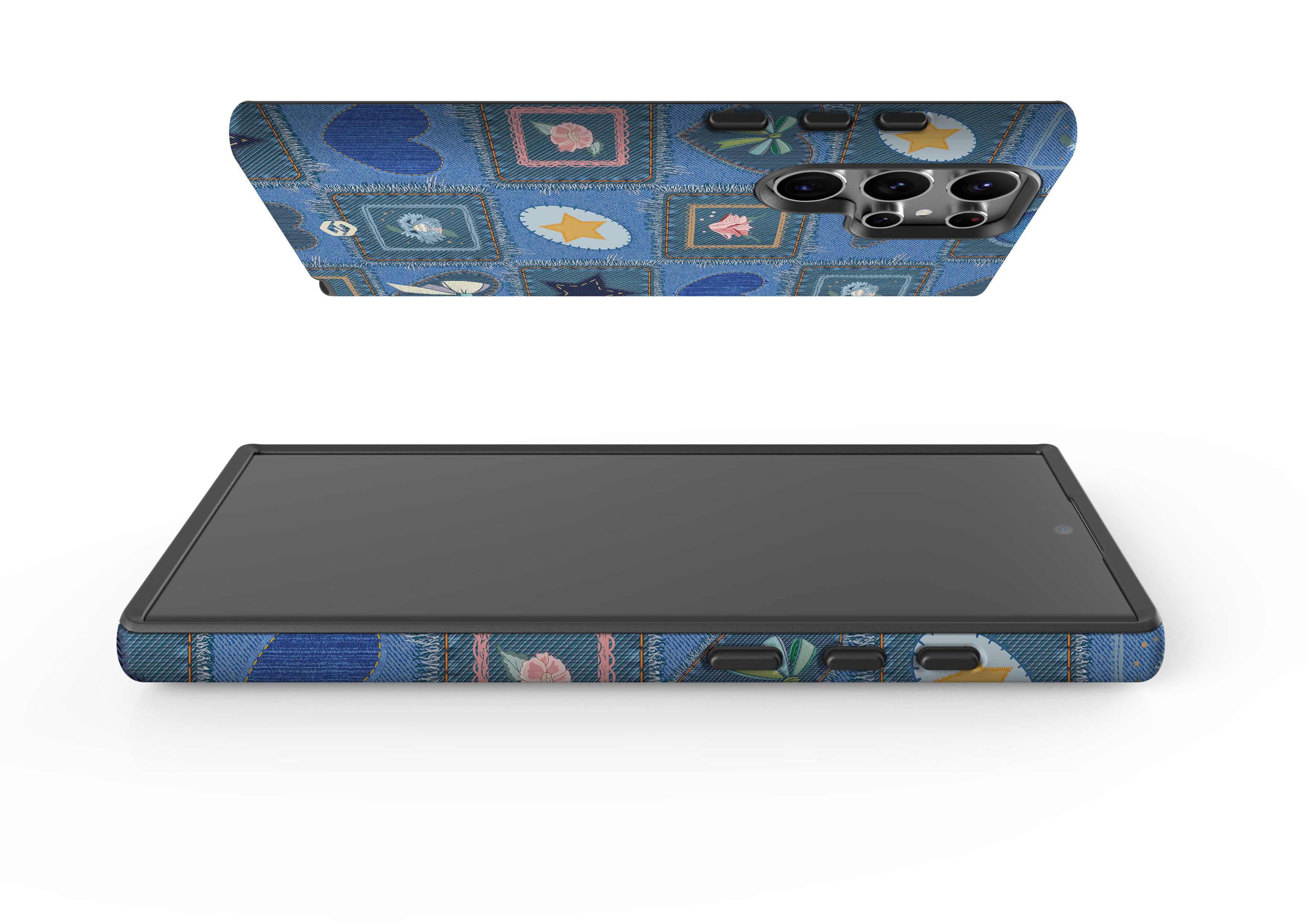 Denim Patchwork Case - Samsung Galaxy S23 Series