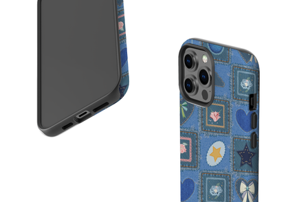 Denim Patchwork Case - iPhone 13 Series