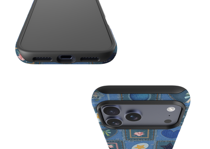 Denim Patchwork Case - iPhone 17 Series