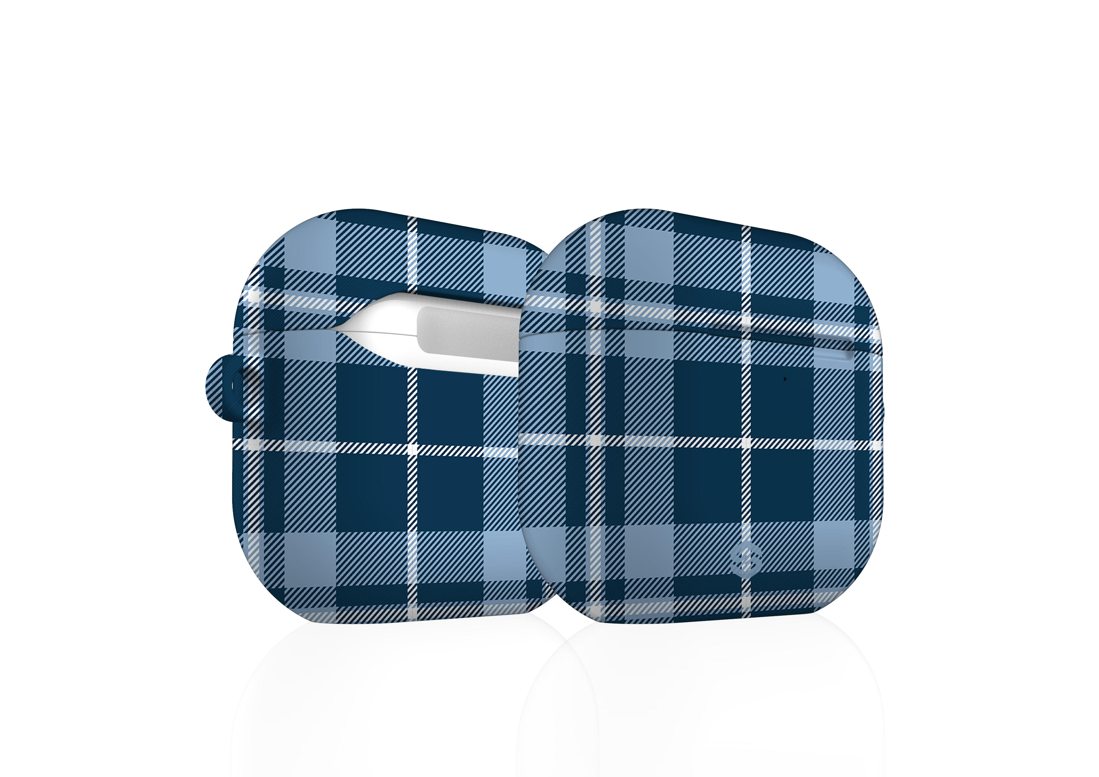 Denim Check Airpods 4 Case