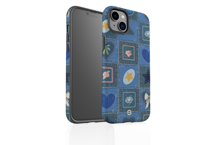 Denim Patchwork Case - iPhone 14 Series