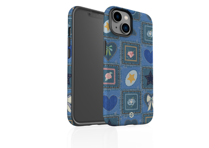 Denim Patchwork Case - iPhone 14 Series