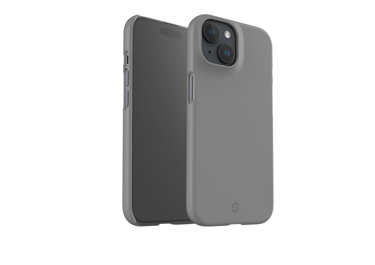 Stormy Grey Snap Case in Gloss - iPhone 15 Series