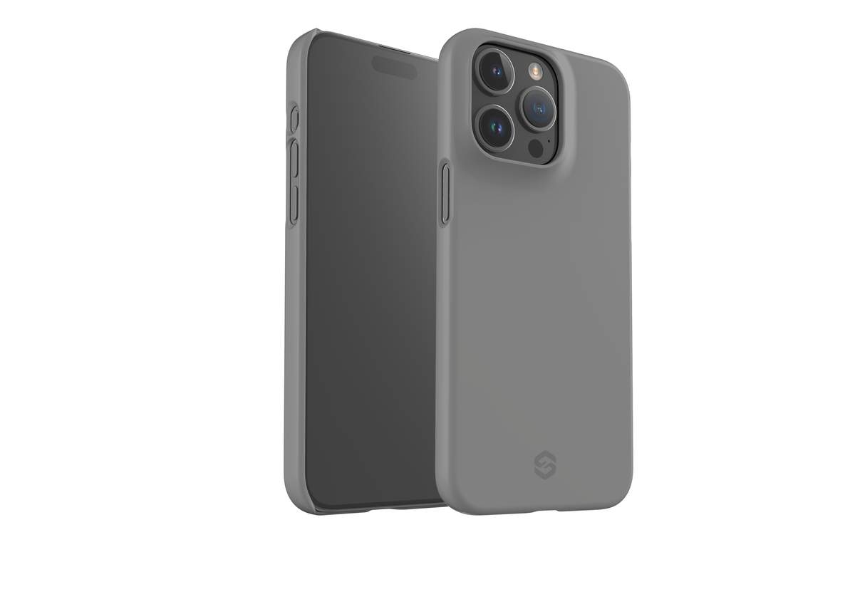Stormy Grey Snap Case in Gloss - iPhone 15 Series