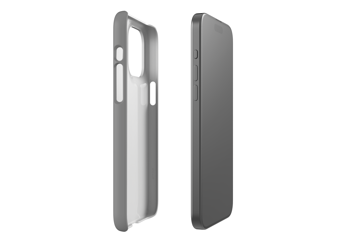 Stormy Grey Snap Case in Gloss - iPhone 15 Series